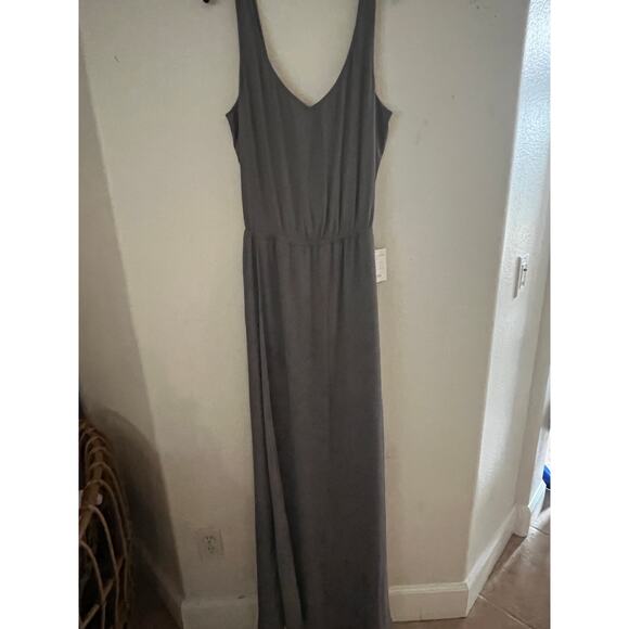 Show Me Your Mumu Women's S Kendall Maxi Dress Charcoal Gray Formal - Picture 2 of 13